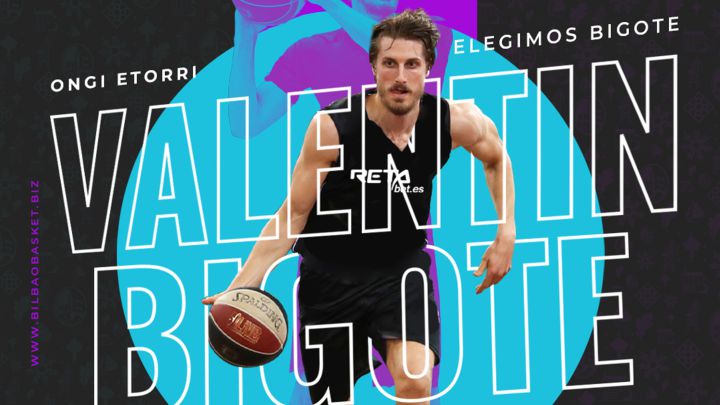 El alero francés Bigote es el primer fichaje del Bilbao Basket