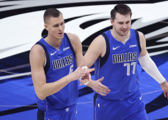 Porzingis y Doncic, guerra fría