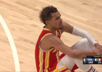 Se puede lesionar tu estrella, pero que le pase esto es de traca: Young, con el árbitro...