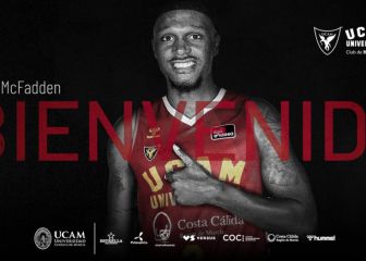 McFadden ficha por el UCAM Murcia por dos temporadas