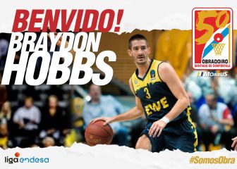 El Obradoiro pesca en Alemania: llega el exterior Braydon Hobbs