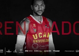 El UCAM anuncia la renovación de su capitán, Sadiel Rojas