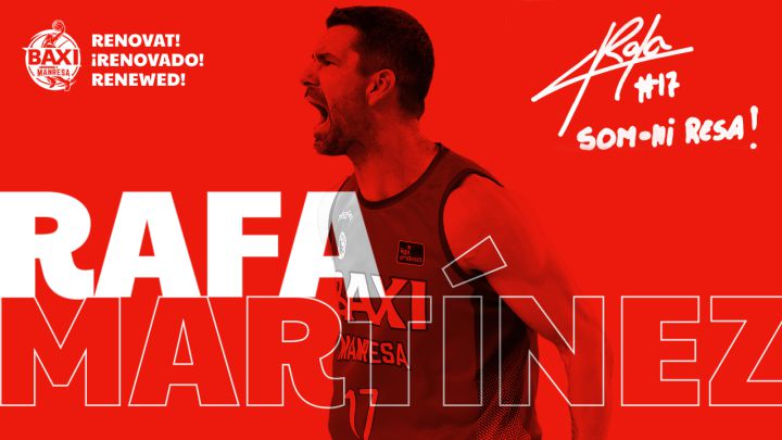 Rafa Martínez renueva y seguirá esta temporada en Manresa
