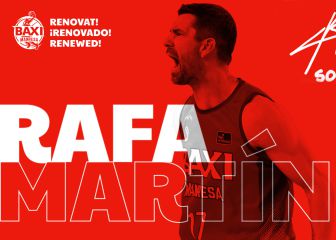 Rafa Martínez renueva y seguirá esta temporada en Baxi Manresa