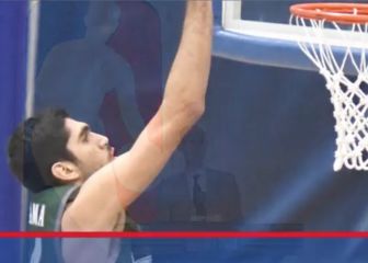 Aldama dio la sorpresa en el Draft en el pick 30 y va a jugar en Memphis Grizzlies