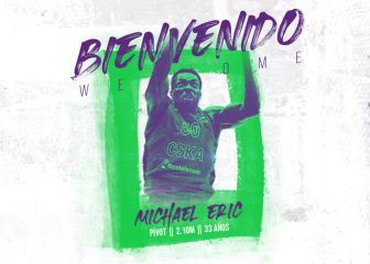 Micheal Eric refuerza el juego interior del Unicaja de Málaga