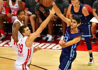 Aldama se presenta ante la NBA