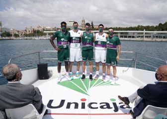 El Unicaja presenta sus impactantes equipaciones