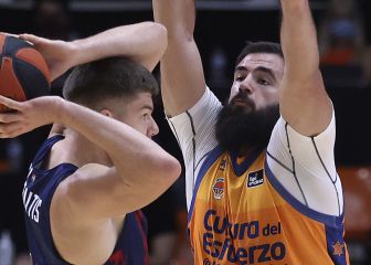 El Baskonia se impone al Valencia Basket en el final