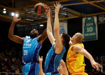 El Gran Canaria resiste el empuje del Fuenlabrada y de Eyenga