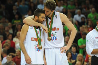 Navarro y Gasol, en el Eurobasket 2011