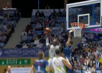 Monbus Obradoiro tritura a un Urbas Fuenlabrada que no apretó hasta el final