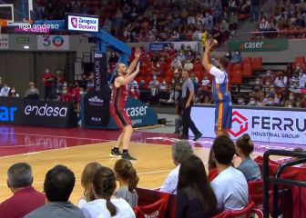 Valencia Basket se lleva la victoria en el igualado encuentro ante el Casademont Zaragoza