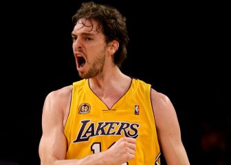 Lo mejor de Pau Gasol en los Lakers: la razón de que cuelguen su camiseta en el Staples