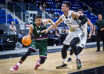 Jaime Fernández endulza el debut europeo del Unicaja de Málaga