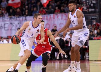 Euroliga, Olympiacos - Madrid: resumen y resultado (74-68)