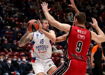 Anadolu Efes se mete en un lío: cae en Milán y se pone 0-4