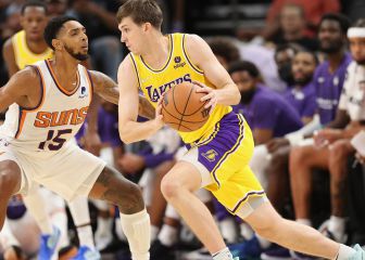 El 'Kobe paleto': LeBron bendice al nuevo Alex Caruso de los Lakers