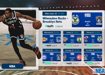 NBA en Movistar+: partidos y horarios en el mes de octubre