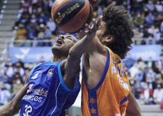 El Valencia sufre para llevarse el triunfo en Burgos