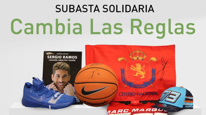 Varios deportistas de élite, entre los que se encuentran los hermanos Gasol o Calderón, donan objetos a CEAR para una subasta a favor de las personas refugiadas.