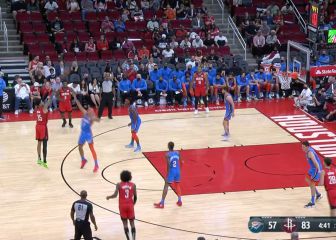 Wood guía el triunfo de los Rockets ante los Thunder