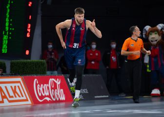 Giedraitis, baja ante el Madrid