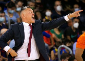 Jasikevicius y la jugada de Mirotic: 