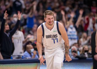 Luka Doncic aparece a tiempo en la montaña rusa de los Mavs