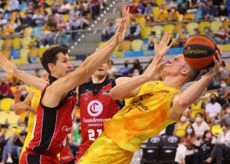 El Gran Canaria aprende a sufrir en la parte alta de la tabla