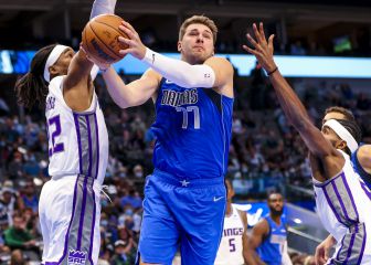 Doncic resuelve con un triple desde casi el medio del campo