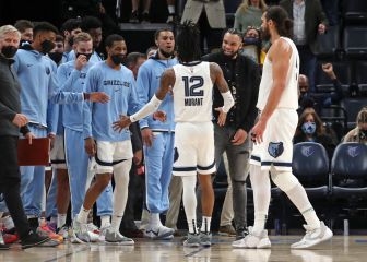 Nikola Jokic se rinde a Ja Morant: 