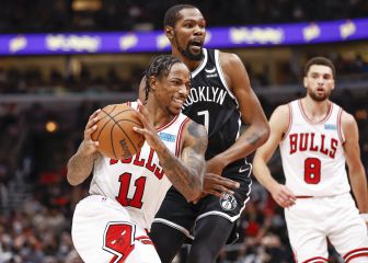 Resúmenes y resultados de NBA: descalabro de los Nets en Chicago