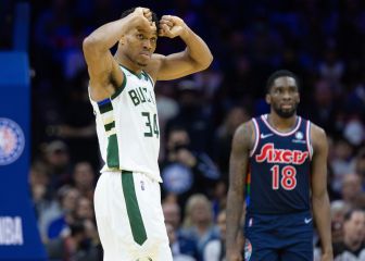 Giannis silencia Philadelphia