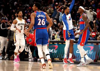 Resúmenes y resultados de la NBA: los Wizards, al frente del Este