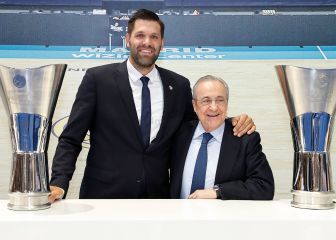 Felipe Reyes, embajador del Real Madrid: 