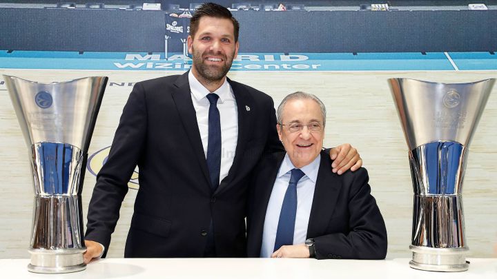 Felipe Reyes, embajador del Real Madrid: "Es símbolo y leyenda"