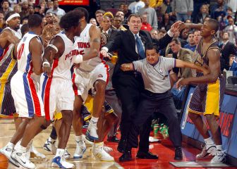 Barkley, el Palace... Las 5 peores peleas de la historia de la NBA