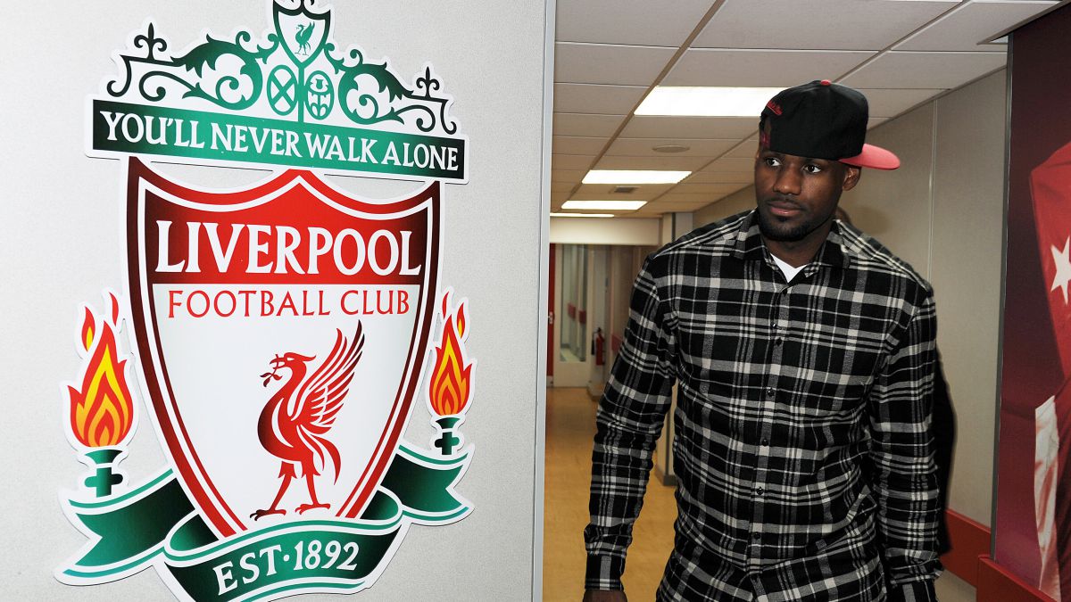 LeBron 'ficha' por el Liverpool - AS.com