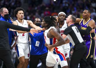 Stewart y el codazo de LeBron: 