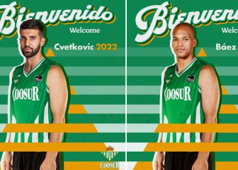 Aleksandar Cvetkovic y Eulis Báez refuerzan al Coosur Betis