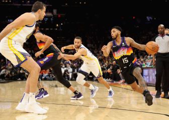Lo mejor de la noche: Curry se estrella ante los Suns
