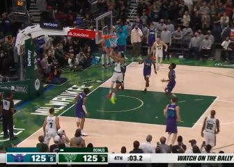Este final de partido tuvo de todo: espectacular el Giannis vs LaMelo