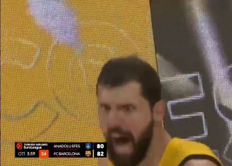 Echan a Mirotic en el momento clave y su reacción es un poema: 