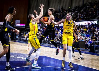 El Tenerife cede en casa ante un buen MHP Riesen Luidwigsburg