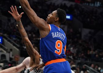 R.J. Barrett sorprende a los Spurs