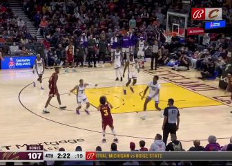 Ricky ya está en modo héroe: su triple en un momento clave