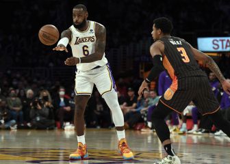 LeBron y los Lakers al fin se aprovechan del calendario