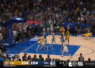 Lleva 16 partidos en la NBA y hace esto en la prórroga: miren la reacción de LeBron...