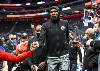 El Lakers-Nets de Navidad se tambalea para Kevin Durant